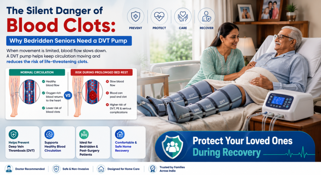 The silent danger of blood clots: Why bedridden seniors need a DVT pump