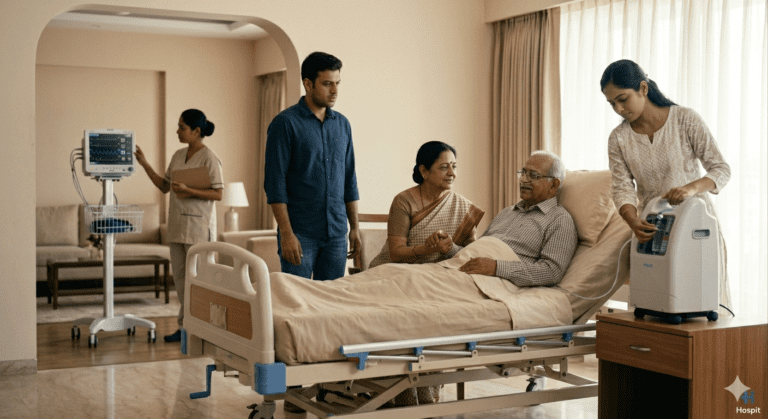 buying vs renting medical equipment, rent medical equipment home, home healthcare setup, online pharmacy delivery