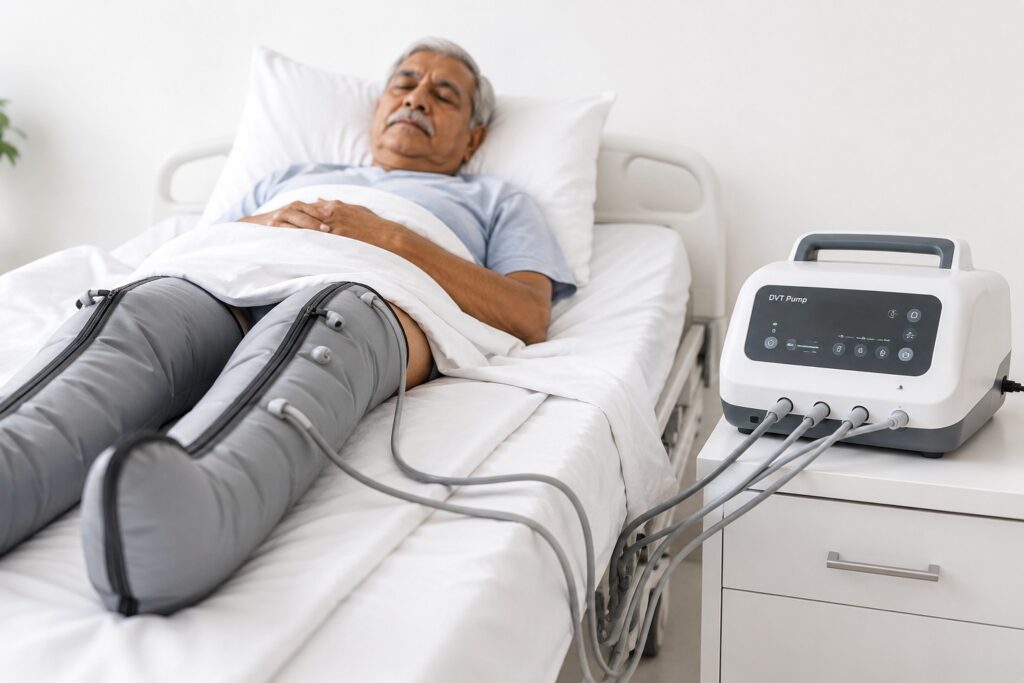 The silent danger of blood clots Why bedridden seniors need a DVT pump