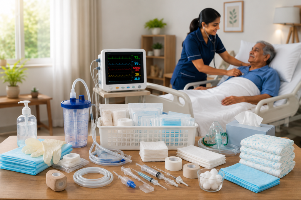 The ultimate guide to daily medical consumables for your home ICU