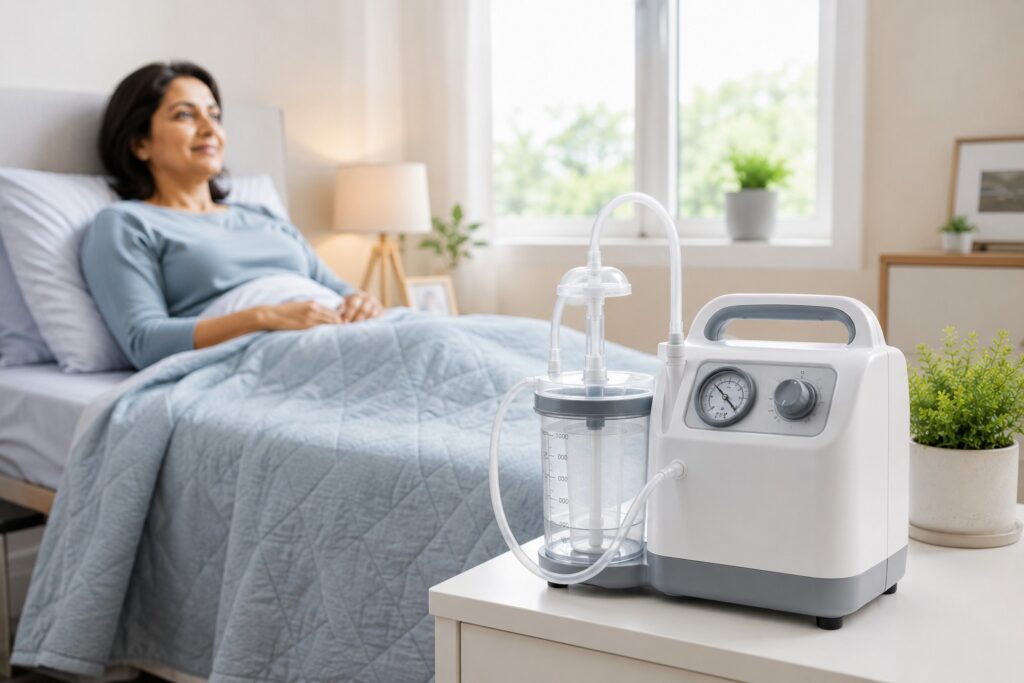 Buying versus renting a suction machine for home care: what to choose?