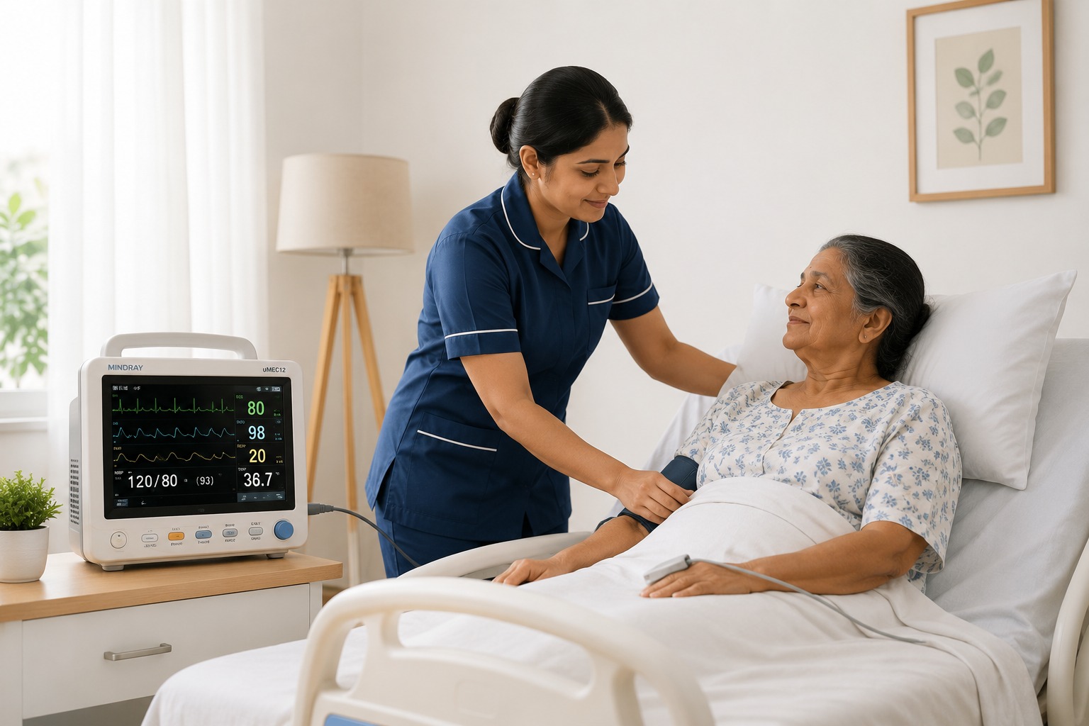 Why your home nurse needs a multipara monitor
