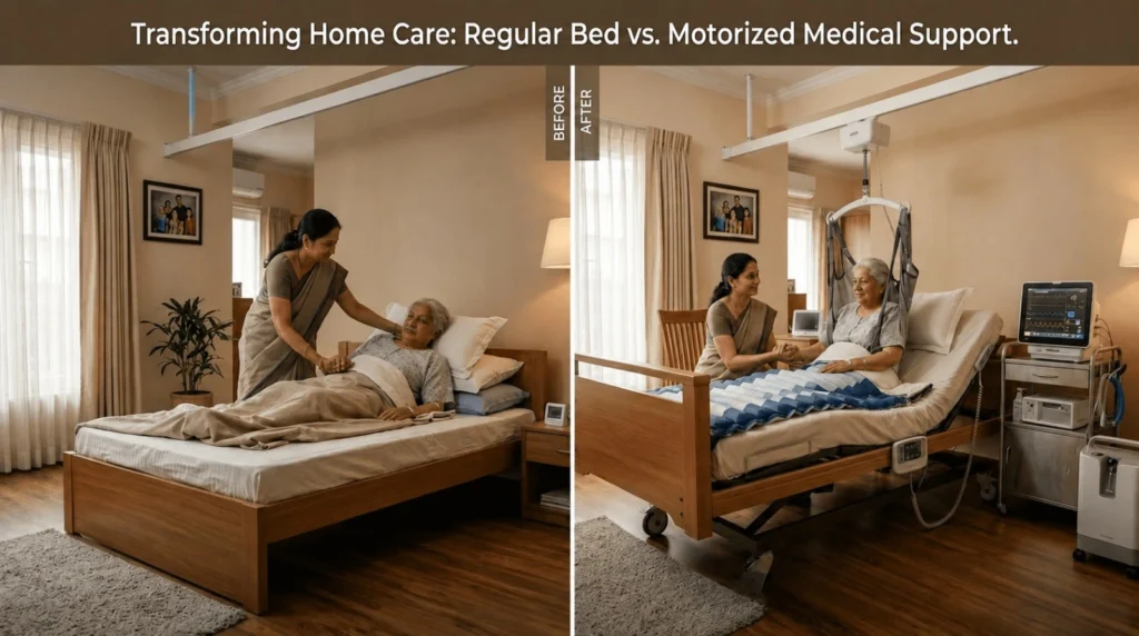Why your regular bed is dangerous for a bedridden loved one